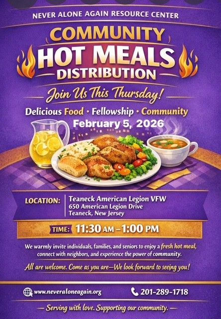 Hot meals distribution